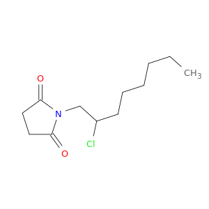 2,5-Pyrrolidinedione, 1-(2-chlorooctyl)-