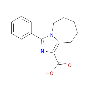 3-苯基-5H,6H,7H,8H,9H-咪唑并[1,5-A]氮杂环庚烷-1-羧酸