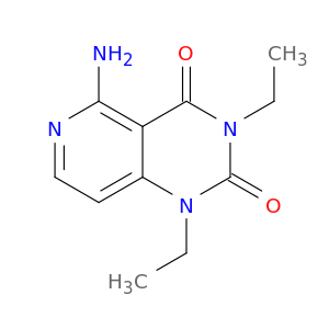 Pyrido[4,3-d]pyrimidine-2,4(1H,3H)-dione, 5-amino-1,3-diethyl-