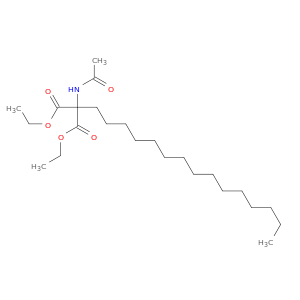 diethyl(acetylamino)(pentadecyl)propanedioate