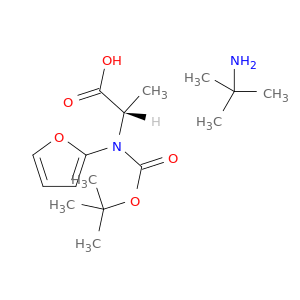 2-甲基丙-2-胺(S)-2-((叔-丁氧基羰基)氨基)-3-(呋喃-2-基)丙酸酯