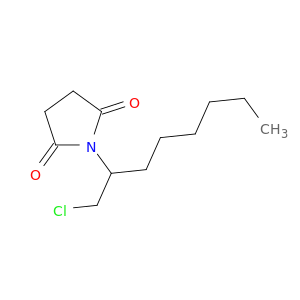 2,5-Pyrrolidinedione, 1-[1-(chloromethyl)heptyl]-