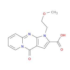 Pyrido[1,2-a]pyrrolo[2,3-d]pyrimidine-2-carboxylicacid, 1,4-dihydro-1-(2-methoxyethyl)-4-oxo-