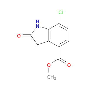 7-氯-2-氧代吲哚-4-羧酸甲酯