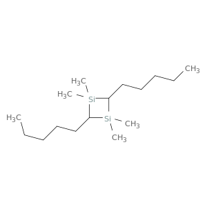 1,3-Disilacyclobutane, 1,1,3,3-tetramethyl-2,4-dipentyl-