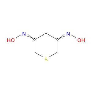 2H-Thiopyran-3,5(4H,6H)-dione, dioxime