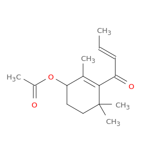 (2E)-1-[3-(乙酰氧基)-2,6,6-三甲基-1-环己酮-1-基]-2-丁烯-1-一