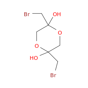 1,4-Dioxane-2,5-diol, 2,5-bis(bromomethyl)-