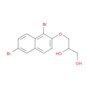 1,2-Propanediol, 3-[(1,6-dibromo-2-naphthalenyl)oxy]-