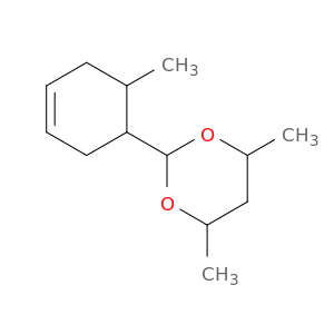 1,3-Dioxane,4,6-dimethyl-2-(6-methyl-3-cyclohexen-1-yl)-