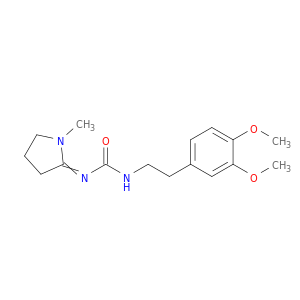 Urea, [2-(3,4-dimethoxyphenyl)ethyl](1-methyl-2-pyrrolidinylidene)-