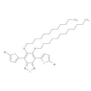 4,7-双(5-溴-2-噻吩基)-5,6-双(十二烷氧基)-2,1,3-苯并噻二唑