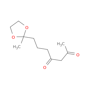 2,4-Heptanedione, 7-(2-methyl-1,3-dioxolan-2-yl)-