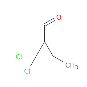 Cyclopropanecarboxaldehyde, 2,2-dichloro-3-methyl-