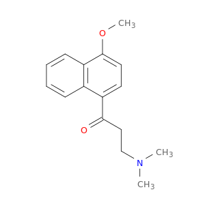 1-Propanone, 3-(dimethylamino)-1-(4-methoxy-1-naphthalenyl)-