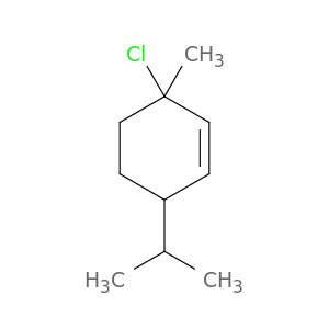 Cyclohexene, 3-chloro-3-methyl-6-(1-methylethyl)-