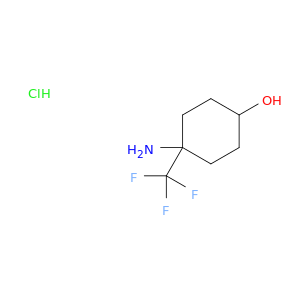4-amino-4-(trifluoromethyl)cyclohexan-1-ol Hydrochloride