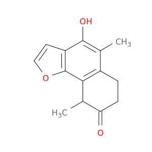 Naphtho[1,2-b]furan-8(7H)-one, 6,9-dihydro-4-hydroxy-5,9-dimethyl-