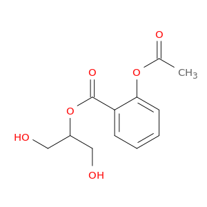 Benzoic acid, 2-(acetyloxy)-, 2-hydroxy-1-(hydroxymethyl)ethyl ester