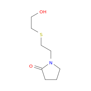 2-Pyrrolidinone, 1-[2-[(2-hydroxyethyl)thio]ethyl]-