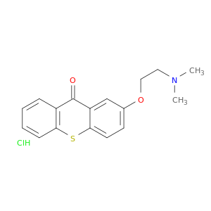 2-[2-(dimethylamino)ethoxy]-9h-thioxanthen-9-one hydrochloride(1:1)