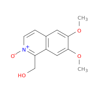 1-Isoquinolinemethanol, 6,7-dimethoxy-, 2-oxide