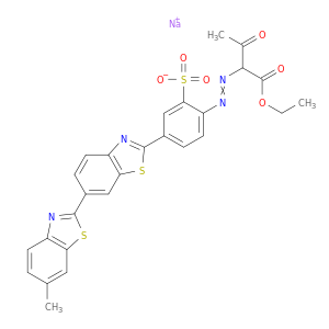 丁酸,2-[2-[4-(6-甲基[2,6'-双强噻唑]-2'-y1]-2-磺酰基]二亚苯基]-3-氧代,1-乙基酯,钠盐(1：1)