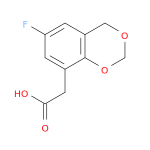 2-(6-Fluoro-2,4-dihydro-1,3-benzodioxin-8-yl)acetic acid