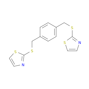 Thiazole, 2,2'-[1,4-phenylenebis(methylenethio)]bis-