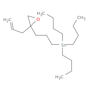 Stannane, tributyl[3-[2-(2-propenyl)oxiranyl]propyl]-