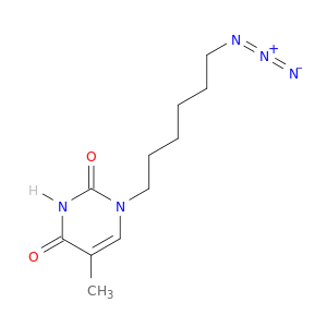 2,4(1H,3H)-Pyrimidinedione, 1-(6-azidohexyl)-5-methyl-