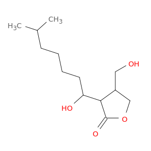 2(3H)-Furanone, dihydro-4-(hydroxymethyl)-3-(1-hydroxy-6-methylheptyl)-