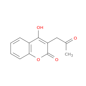 2H-1-Benzopyran-2-one, 4-hydroxy-3-(2-oxopropyl)-