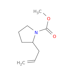 1-Pyrrolidinecarboxylic acid, 2-(2-propenyl)-, methyl ester