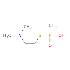 2-dimethylaminoethylsulfanyl-methyl-phosphinic acid