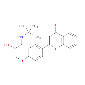 4'-(3-(TERT-BUTYLAMINO)-2-HYDROXYPROPOXY)FLAVONE