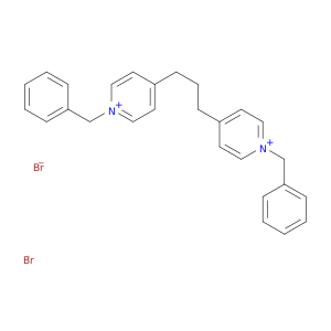 Pyridinium, 4,4'-(1,3-propanediyl)bis[1-(phenylmethyl)-, dibromide