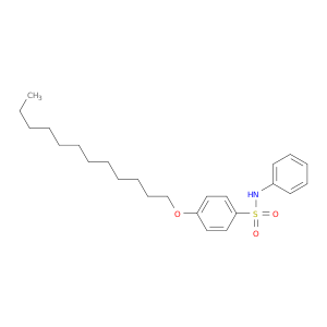 Benzenesulfonamide, 4-(dodecyloxy)-N-phenyl-