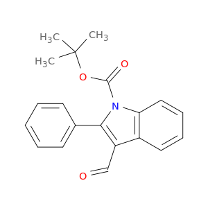 1H-Indole-1-carboxylic acid, 3-formyl-2-phenyl-, 1,1-dimethylethyl ester