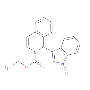 2(1H)-Isoquinolinecarboxylic acid, 1-(1H-indol-3-yl)-, ethyl ester