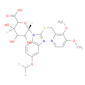 Pantoprazole Sulfide-β-D-glucuronide