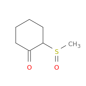 Cyclohexanone, 2-(methylsulfinyl)-
