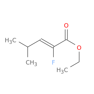 2-Pentenoic acid, 2-fluoro-4-methyl-, ethyl ester, (Z)-