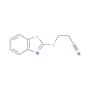 Propanenitrile, 3-(2-benzothiazolylthio)-