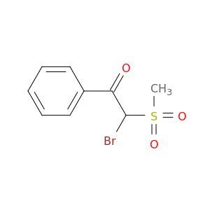 2-溴-2-甲磺酰基-1-苯基乙烷-1-酮