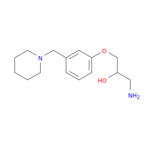 2-Propanol, 1-amino-3-[3-(1-piperidinylmethyl)phenoxy]-