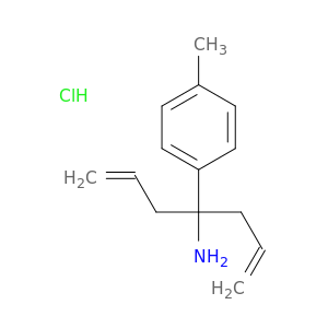 4-(4-Methylphenyl)hepta-1,6-dien-4-aminium Hydrochloride