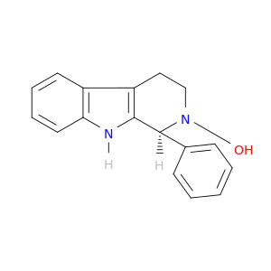 1H-Pyrido[3,4-b]indole, 2,3,4,9-tetrahydro-2-hydroxy-1-phenyl-, (1S)-