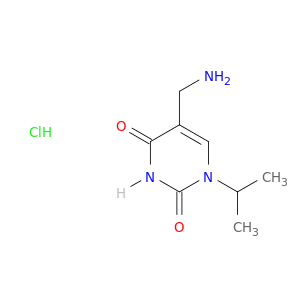 5-(aminomethyl)-1-isopropylpyrimidine-2,4(1h,3h)-dione hydrochloride