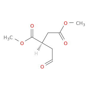 Butanedioic acid, (2-oxoethyl)-, dimethyl ester, (R)-